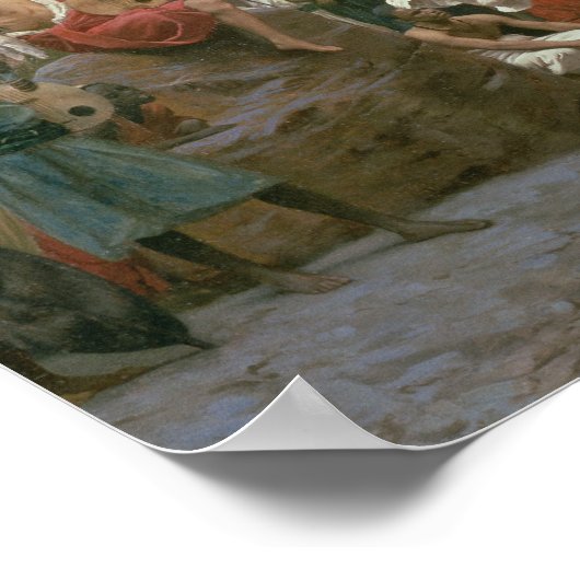 Der Schwerttanz Poster (Ecke)