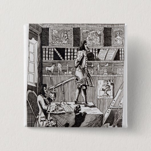 Der schwierige Richardson, 1724 Button (Vorderseite)