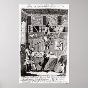 Der schwierige Richardson, 1724 Poster