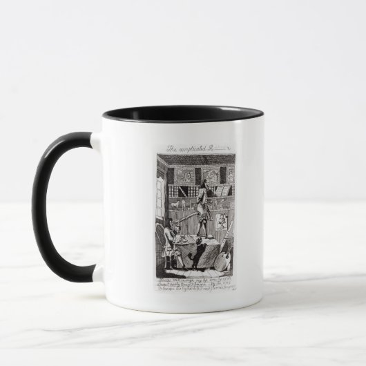 Der schwierige Richardson, 1724 Tasse (Links)
