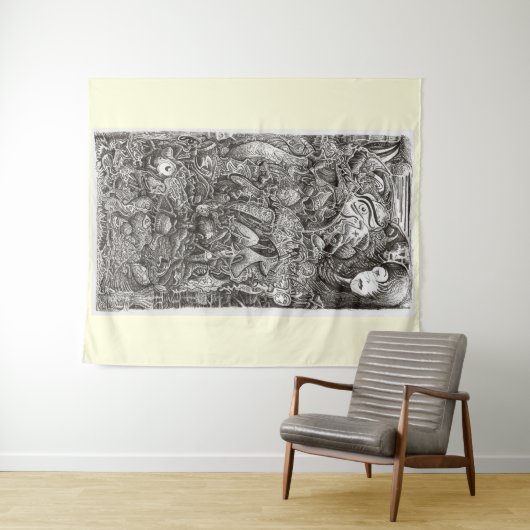 Der schwierigste Teil Wandteppich (Beispiel (Horizontal))