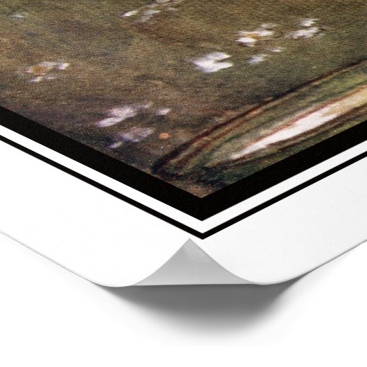 Der schwindende Bough von Florence Harrison Poster (Ecke)