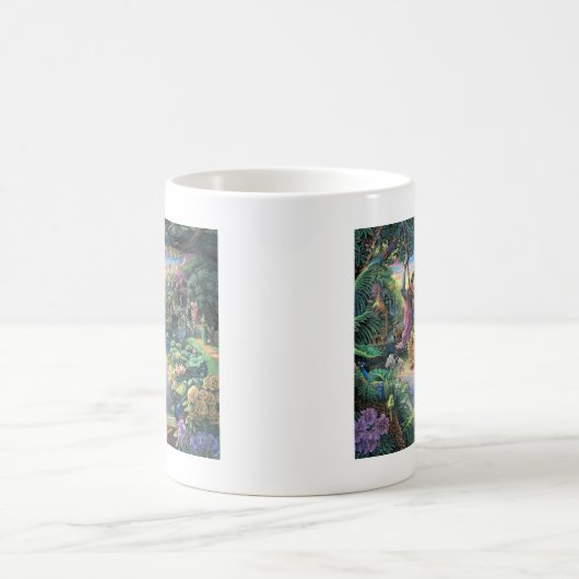 Der Schwingen-Zeitvertreib - Radha und Krishna Kaffeetasse (Mittel)