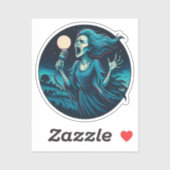 Der Schwung der Banshee Aufkleber (Blatt)