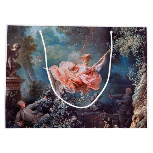 Der Schwung, Fragonard Große Geschenktüte (Rückseite)
