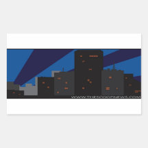 Der Scoop News City Aufkleber