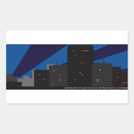 Der Scoop News City Aufkleber