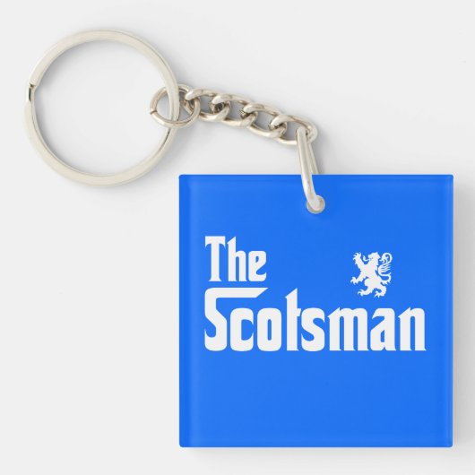 Der Scotsman Schlüsselanhänger (Vorderseite)