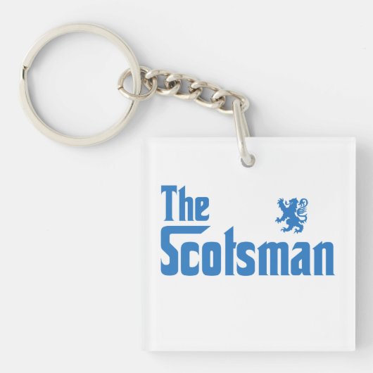 Der Scotsman Schlüsselanhänger (Vorderseite)