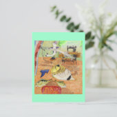 Der Seamstress Shop Postkarte (Stehend Vorderseite)