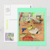 Der Seamstress Shop Postkarte (Vorne/Hinten)