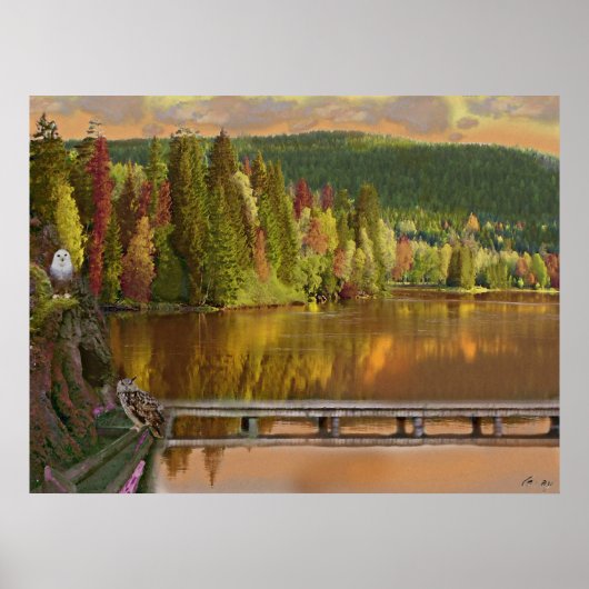 Der See bewachen Poster (Vorne)