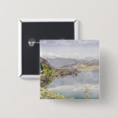 Der See der Luzerne, Berg Pilatus im Abstand Button (Vorne & Hinten)