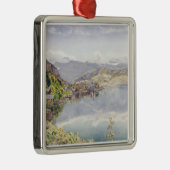 Der See der Luzerne, Berg Pilatus im Abstand Ornament Aus Metall (Rechts)