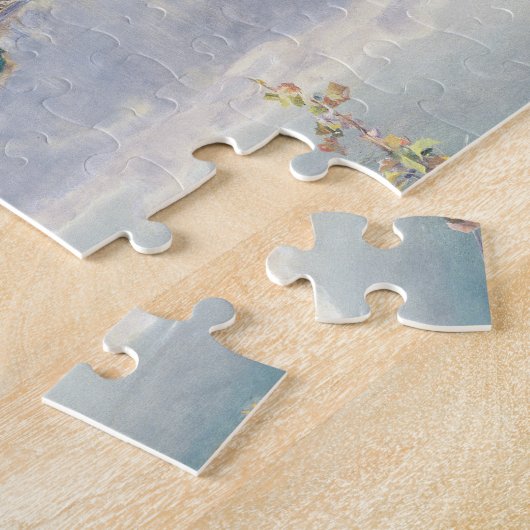 Der See der Luzerne, Berg Pilatus im Abstand Puzzle (Seite)