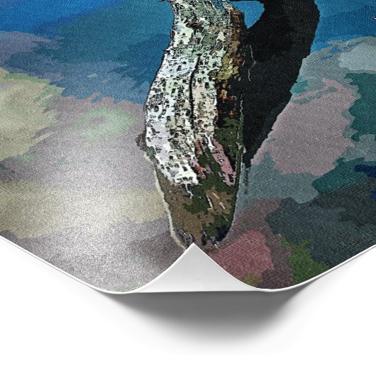 DER SEE FOTODRUCK (Ecke)