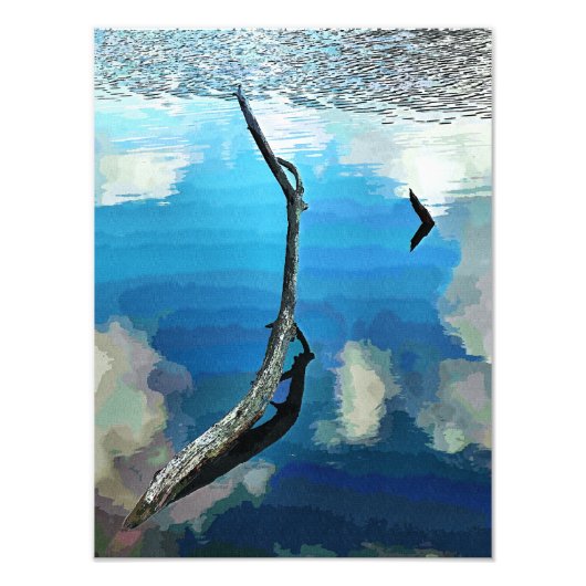 DER SEE FOTODRUCK (Vorne)