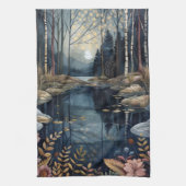 Der See Geschirrtuch (Vertikal)
