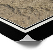 Der See Havasu City Arizona Satelliten-Poster Kart Poster (Ecke)