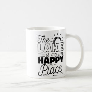 Der See ist mein glücklicher Ort Kaffeetasse