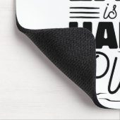 Der See ist mein glücklicher Ort Mousepad (Ecke)