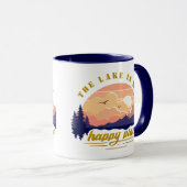 Der See ist mein glücklicher Ort Tasse (VorderseiteRechts)