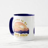 Der See ist mein glücklicher Ort Tasse (Vorderseite Links)