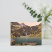 Der See Oô, Luchon, Pyrenäen, Frankreich vin Postkarte (Stehend Vorderseite)