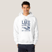 Der See ruft Hoodie (Vorne ganz)
