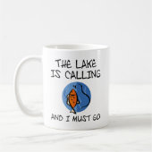 Der See ruft Kaffeetasse (Links)