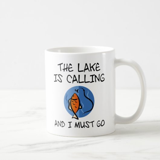 Der See ruft Kaffeetasse (Rechts)
