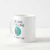 Der See ruft Kaffeetasse (Vorderseite Links)
