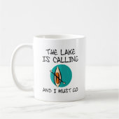 Der See ruft Kaffeetasse (Links)