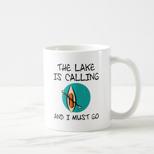 Der See ruft Kaffeetasse (Rechts)