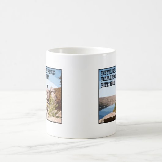 Der See-Staats-Park Devils Kaffeetasse (Mittel)