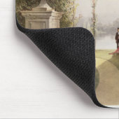 Der See, Trentham Hall Gärten, 'von den Gärten Mousepad (Ecke)