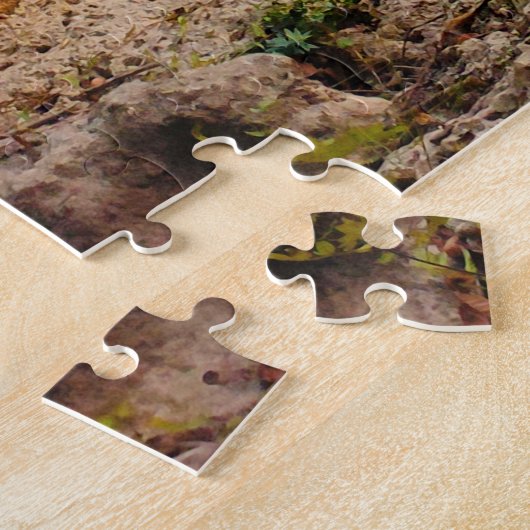 Der See, Villefagnan, Charente, Frankreich Puzzle (Seite)