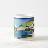 Der See von Hakone Kaffeetasse (Mittel)