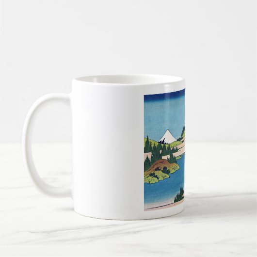 Der See von Hakone Kaffeetasse (Links)