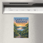 Der See von Ozarks Missouri Magnet (In Situ (Geschirrspüler))