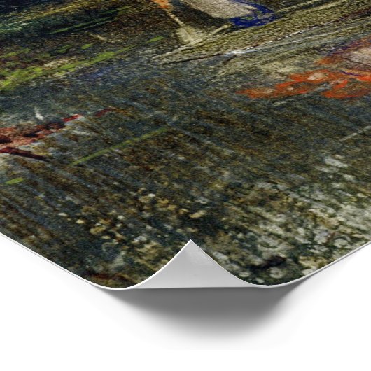 Der See William Morris funktioniert in der Abtei M Poster (Ecke)