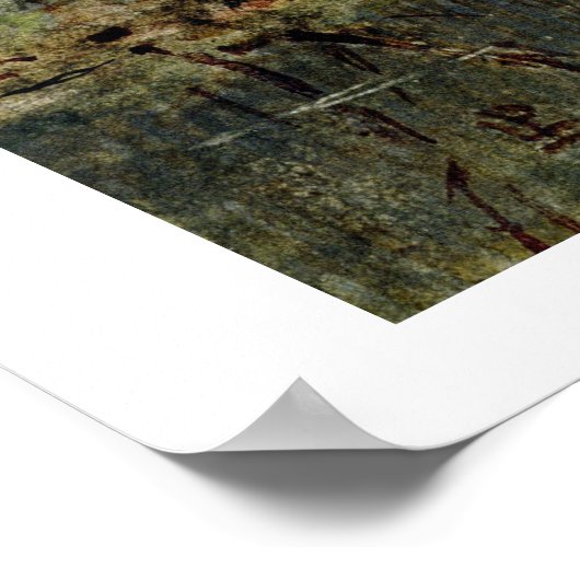 Der See William Morris funktioniert in der Abtei M Poster (Ecke)