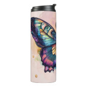 Der seelenvolle Schmetterlingseffekt (Bild) Thermosbecher (Nach links gedreht)