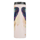 Der seelenvolle Schmetterlingseffekt (Bild) Thermosbecher (Rückseite)