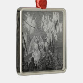 Der Seemann sieht das Band des himmlischen Geistes Silbernes Ornament (Rechts)