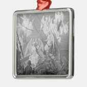 Der Seemann sieht das Band des himmlischen Geistes Silbernes Ornament (Links)