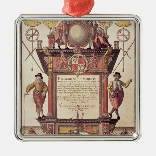 Der Seemann-Spiegel, titlepage Silbernes Ornament (Vorne)