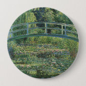 Der Seerosenteich, Landschaftsölgemälde, Monet Button (Vorderseite)