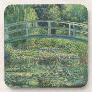 Der Seerosenteich, Landschaftsölgemälde, Monet Getränkeuntersetzer