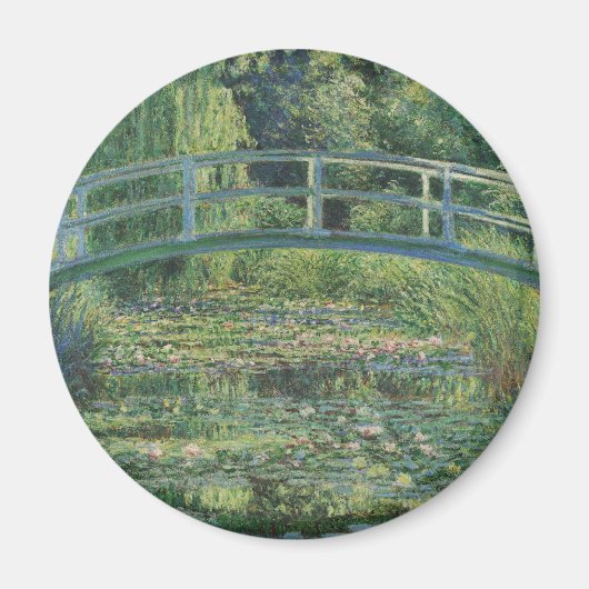 Der Seerosenteich, Landschaftsölgemälde, Monet Magnet (Vorne)